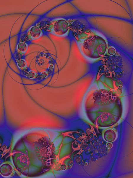 luminous spiral 111 by Claudia Gründler