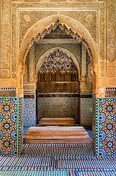 beeindruckendes Portal  in Marrakesch