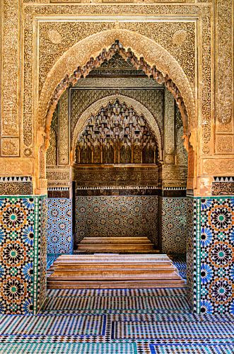 beeindruckendes Portal  in Marrakesch von Dieter Walther