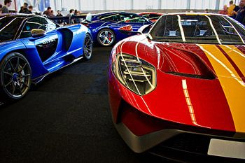 Ford GT amongst the hypercars at the Amsterdam Motor Show