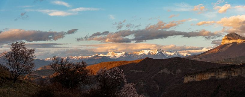 Pic de Couard et massif des Trois Evêchés par Georges Rudolph