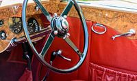 1930s Bentley steering wheel and dashboard. The car is on display during the 2014 Classic Days event by Sjoerd van der Wal Photography thumbnail