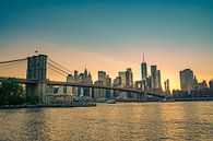 Sunrise over New York City, America by Patrick Groß thumbnail
