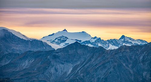 Der Ankogel in der Morgenstimmung