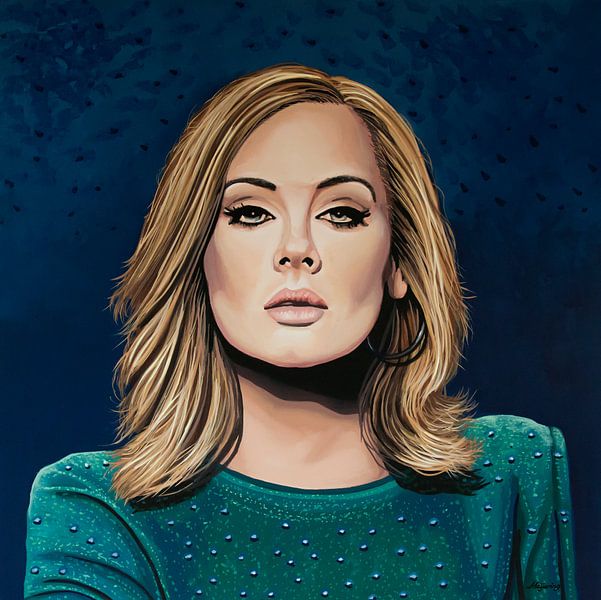Adele Gemälde 3 von Paul Meijering