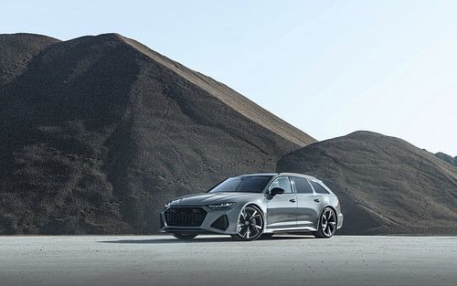 Audi RS6 C8 in Nardo Grau