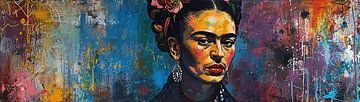 Frida Portrait by Wonderful Art