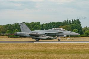Start einer Boeing EA-18G Growler der U.S. Navy.