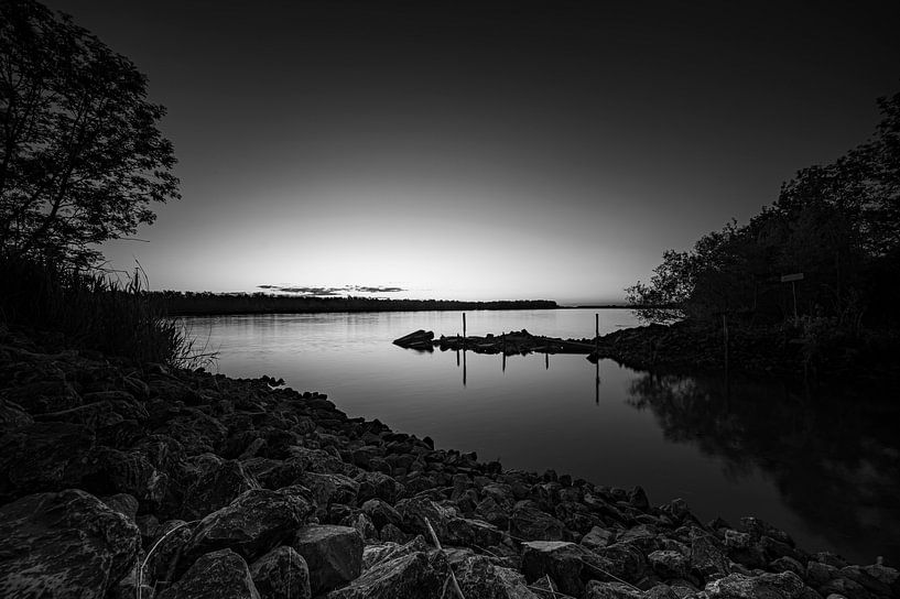 Lever de soleil au bord de l'eau par Alvin Aarnoutse