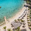 Kokomo Beach Curacao - drone opname van Keesnan Dogger Fotografie