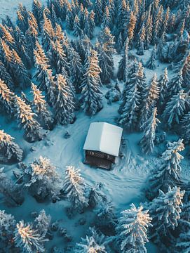 Winter landscape by fernlichtsicht