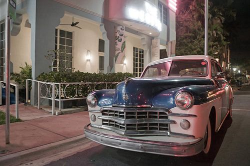 Miami Beach - Oldtimer in the Art Deco quarter