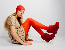 the orange girl by tiny  nijssen