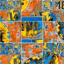 Colorful rust - collage von Rob van der Pijll Miniaturansicht