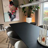 Kundenfoto: Figuratives Porträt, modern und abstrakt von Carla Van Iersel, als ArtFrame