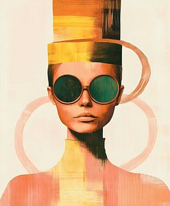 Abstrakte Eleganz: Mode und Kunst