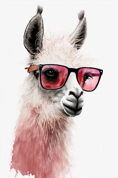 Lama by Poster Art Shop