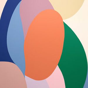 Bunte moderne Formen