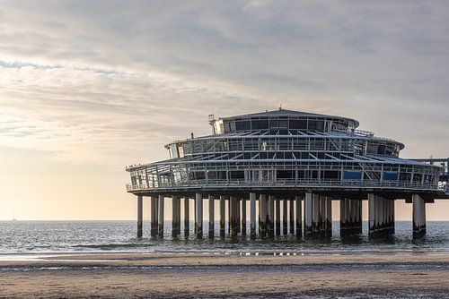 Ruhiger Morgen am Scheveningen Pier