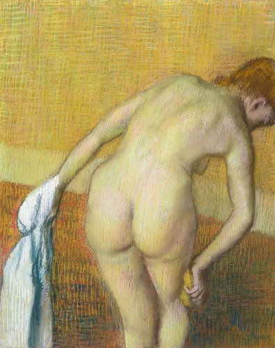 Edgar Degas,Badvrouw, ca. 1886