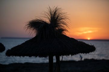 Zonsondergang bij Mallorca van t.ART