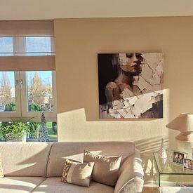 Customer photo: A Million Pieces by Jacky, on canvas