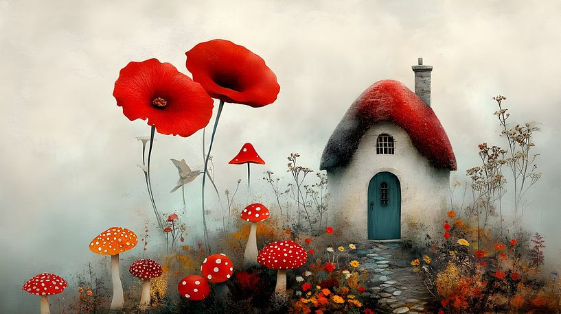 The house on the toadstool hill by Heike Hultsch