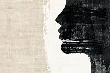 Modernes minimalistisches Kunstwerk