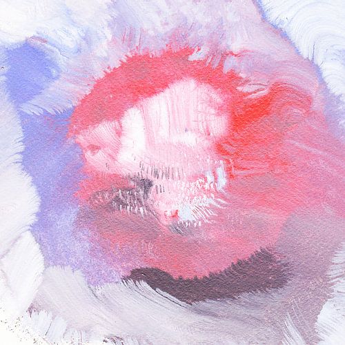 EH PAINTING ART 1994 #0384 Bloem-knop Softone