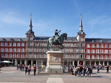 Plaza Mayor, Madrid, Spanien van Torsten Krüger