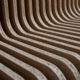 Linienspiel. Op-art. 1 von Alie Ekkelenkamp