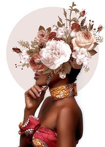 Rose Africaine sur Marja van den Hurk