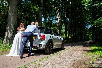 Autopanne mit dem Mini
