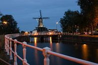 Molen De Adriaan in Haarlem weerspiegelt in het water van Daphne Dorrestijn thumbnail