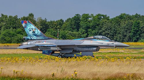 General Dynamics F-16A van de Koninklijke Luchtmacht.