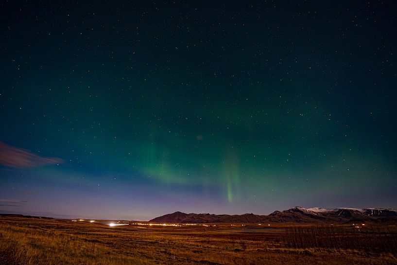 Northern Lights over Iceland by Patrick Groß