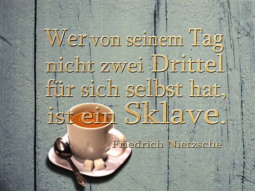 Nietzsche - Die van zijn dag ...