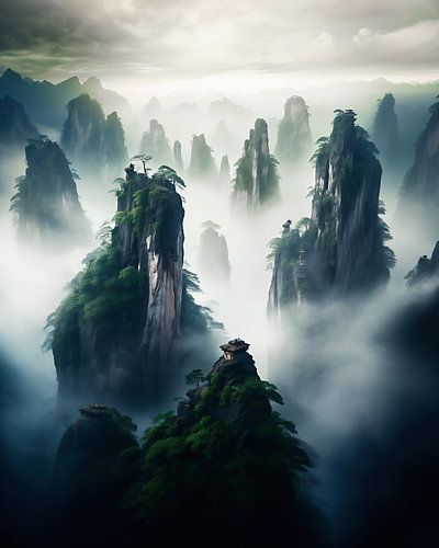 Breathtaking scenery in China