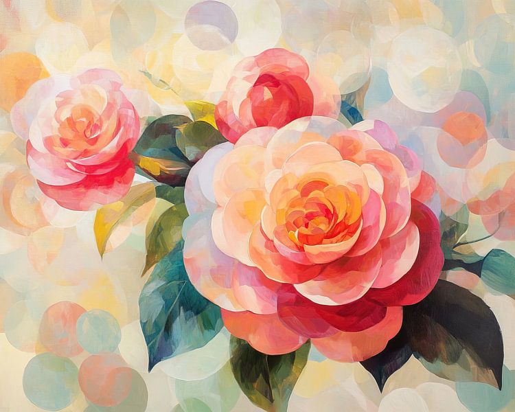 Blumenkunst von Wunderbare Kunst