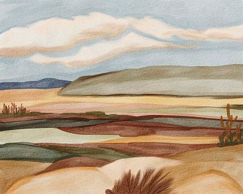 Western-landschap