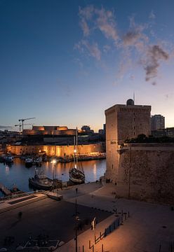 Marseille: Old Port and fortress by Werner Lerooy