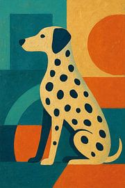 Dalmatian Dog painting. by Gallery Hoppenbrouwers