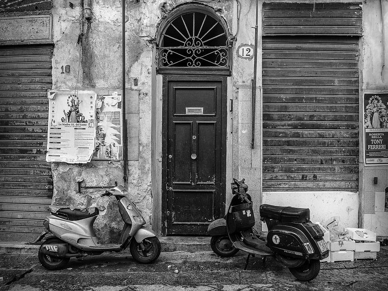 Deur naar Palermo, Sicilië (Italië) van Nick Hartemink
