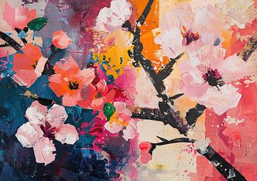 Fleurs roses | Fleurs colorées pour le jardin sur Studio des Fleurs