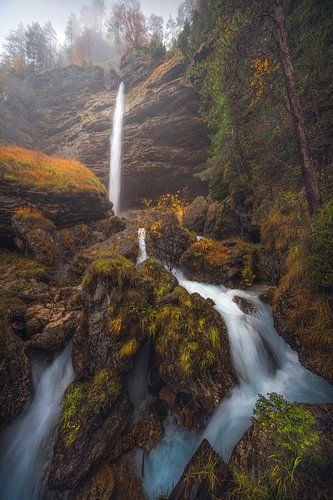 Waterfall in Slovenia