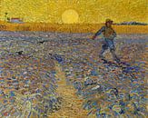 Der Sämann, Vincent van Gogh. von Meesterlijcke Meesters Miniaturansicht