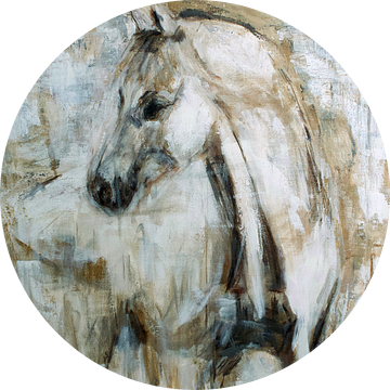 White horse one van Mieke Daenen