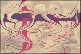 Modern Abstract – Marmor-Optik von AbstractVibes