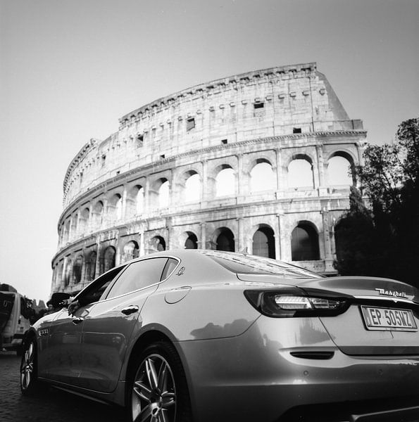 Maserati & het Colosseum van Erminio Fancel