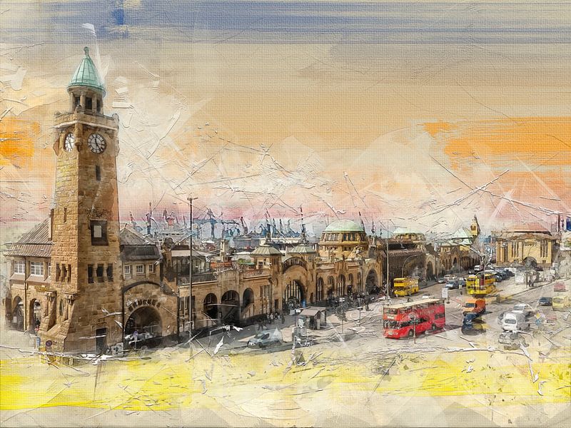 Hamburg Landungsbrücken by Peter Roder